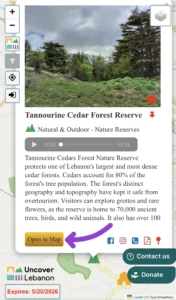 10.5. Landmark Information Panel (Open in Maps Button)